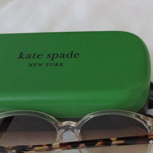Kate Spade Kaiafs Crystal Oversized Round Sunglasses New in Case - Picture 5 of 9